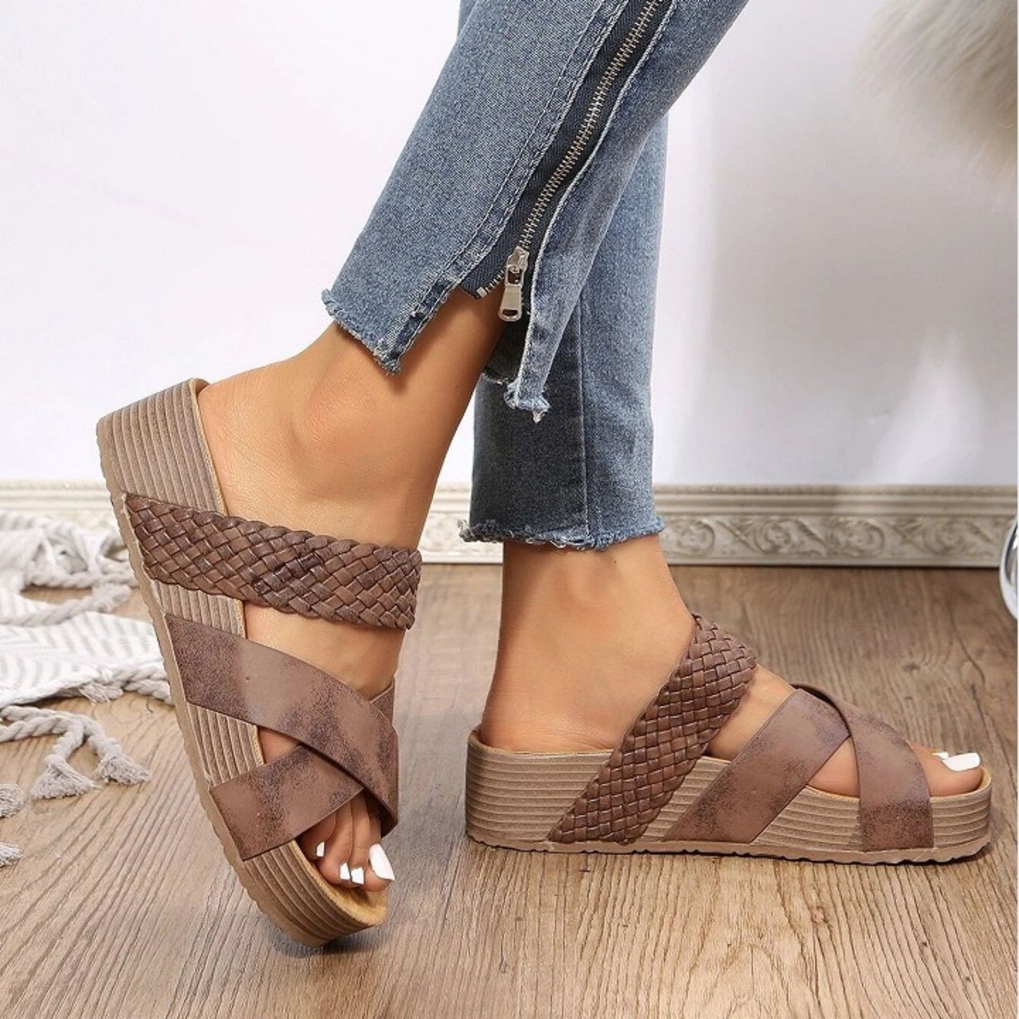 Raya Braided Sandal