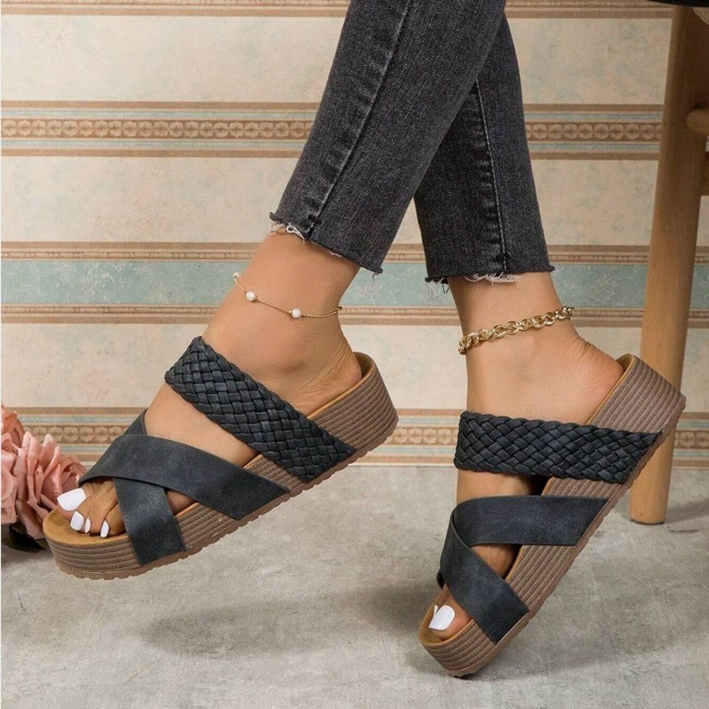 Raya Braided Sandal
