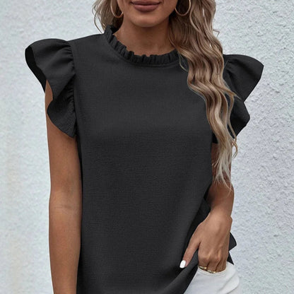 Isla Ruffle Trim Blouse