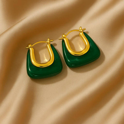 Aria Sculpted Resin Earrings